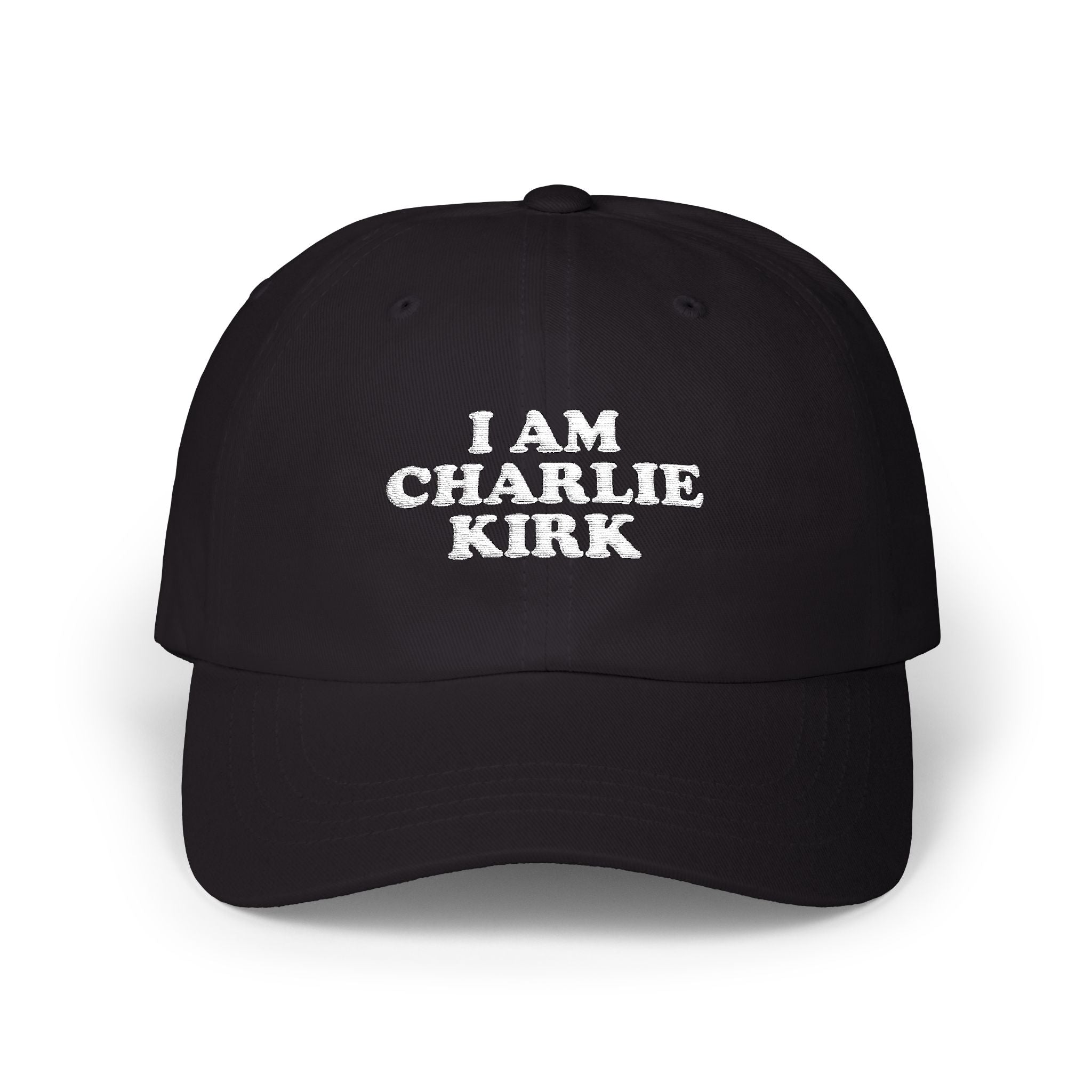 I Am Charlie Kirk Tribute Cap